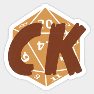 Logo CK Sticker